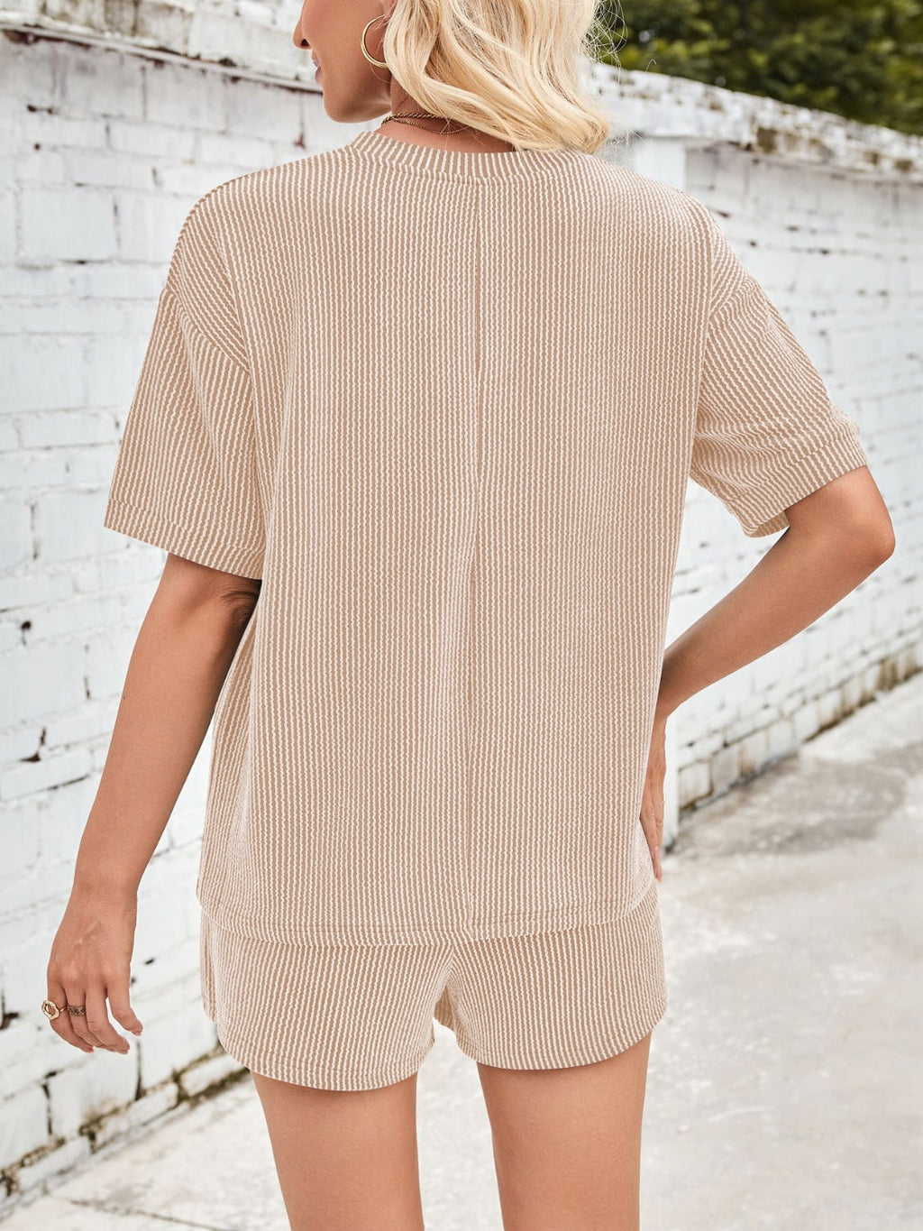Pherina - Comfortable Corduroy Loungewear Set
