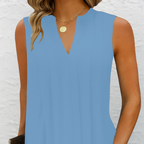 Daphira - Elegant and flattering dress with V-neckline