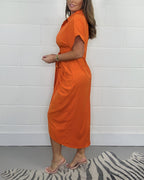 Nirella - Elegant pleated dress