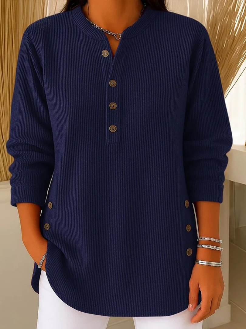 SELINA - Classic Crew-neck Pullover