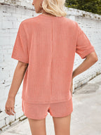 Pherina - Comfortable Corduroy Loungewear Set