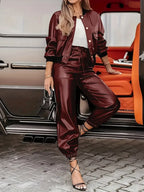 Oralisse - Elegant and Modern Faux Leather Set