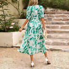 Téa - Elegant V-Neck Dress