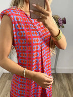 Nerola - Geometric Print Two-Piece Set