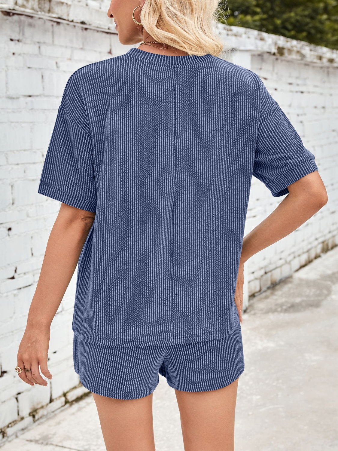 Pherina - Comfortable Corduroy Loungewear Set