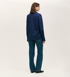 Dillon Navy Cotton Shirt