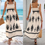 Kaelis - Women's Sleeveless Summer Dresses with Eye-catching Print