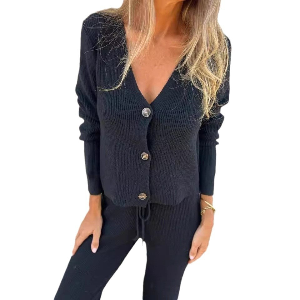 Ilse - Women's Elegant Cardigan &amp; Pants Set
